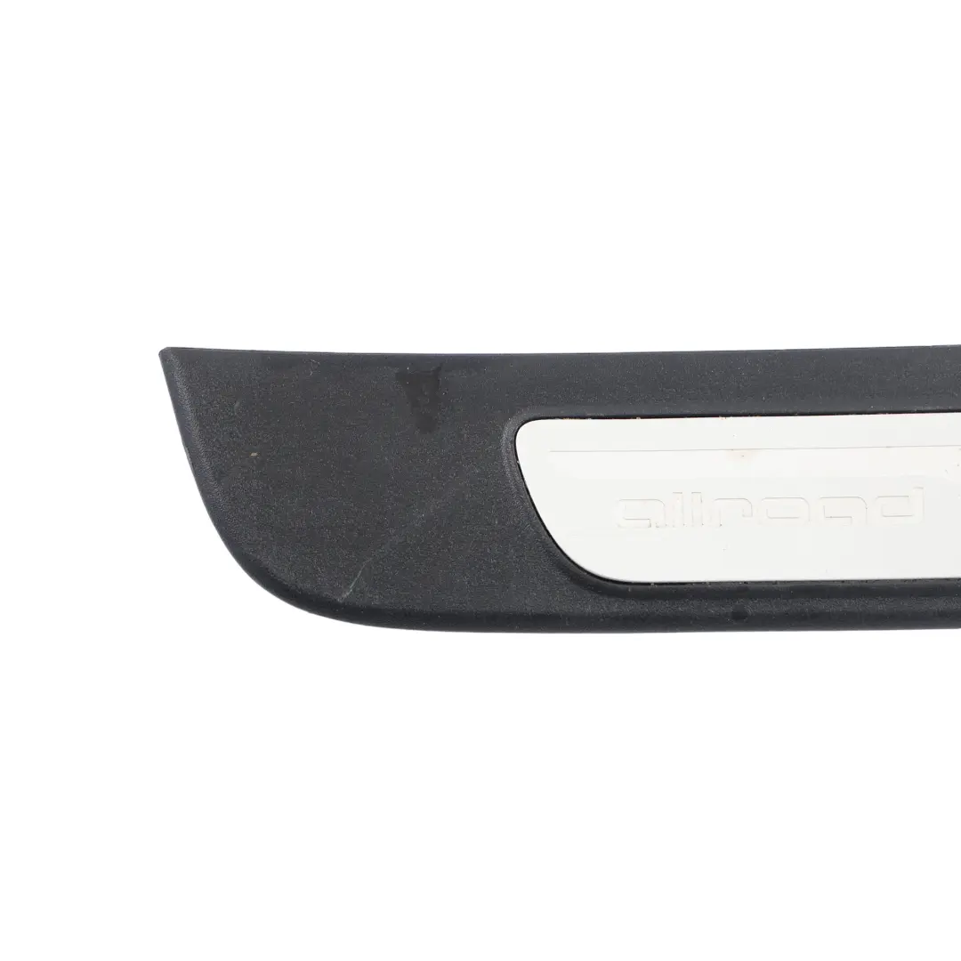 Door Right O/S Entry Sill Strip Plate Allroad Quattro to Audi A4 B8 Avant Rear with Part number 8K9853376 Audi A4 B8 Avant Rear Door Right O/S Entry Sill Strip Plate Allroad Quattro - SKU 8K9853376 - Part number 8K9853376