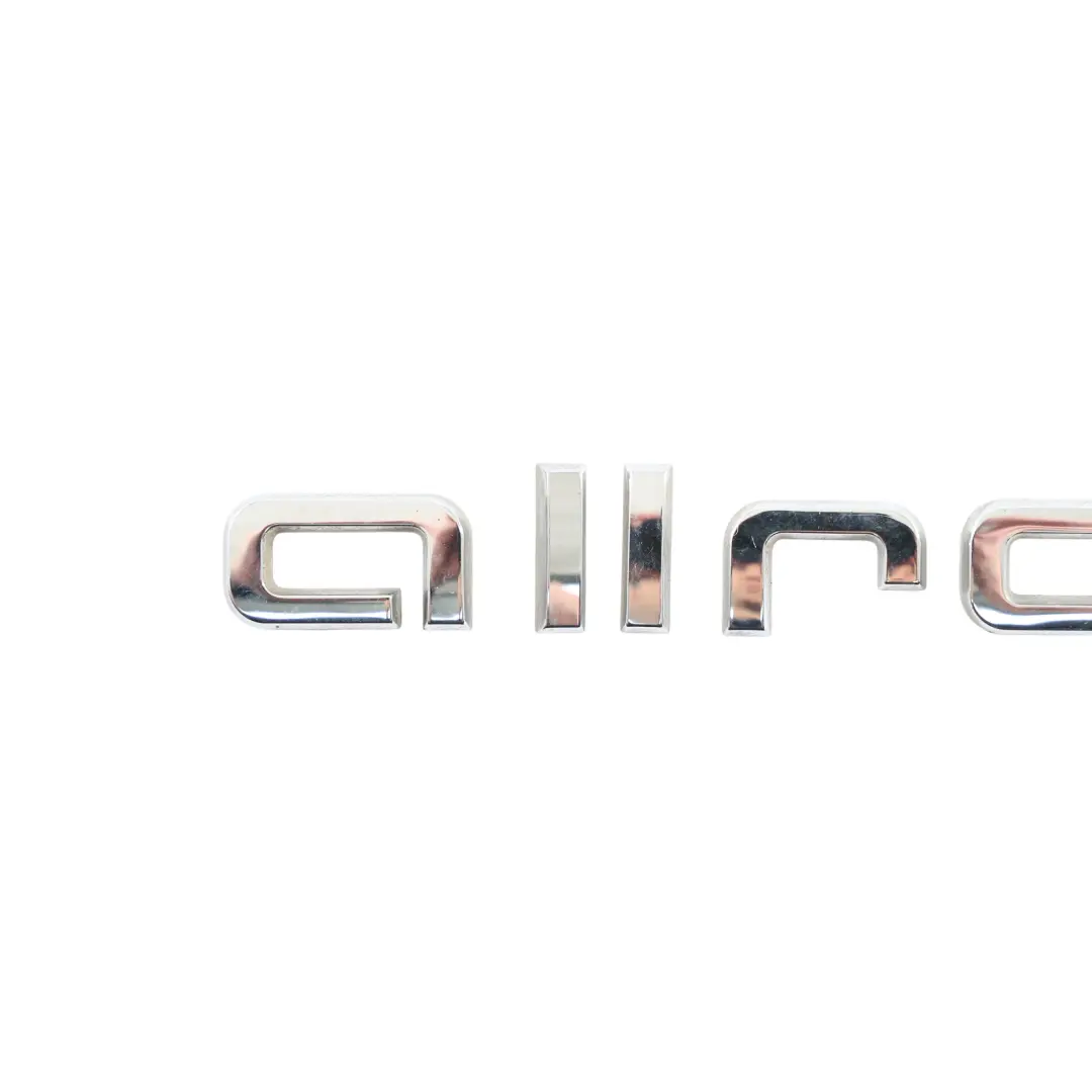 Audi A6 C6 Allroad Napis Logo Na Klapę Bagażnika Chrom - SKU 8K9853735 - Numer Części 8K9853735