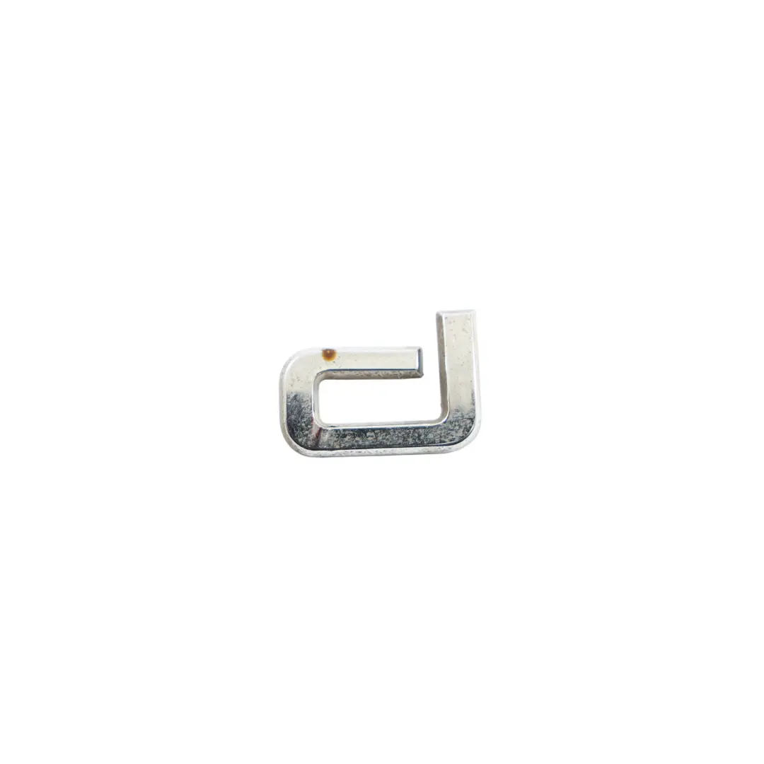 Audi A4 B8 Rear Tailgate Hatch Boot Lid ALLROAD Emblem Label Chrome - SKU 8K9853735A - Part number 8K9853735A