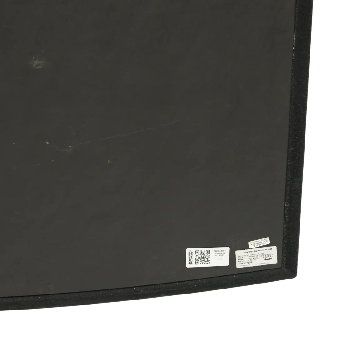Audi A4 B8 8K Allroad Trunk Boot Liner Carpet Floor Covering - SKU 8K9858855 - Part number 8K9858855