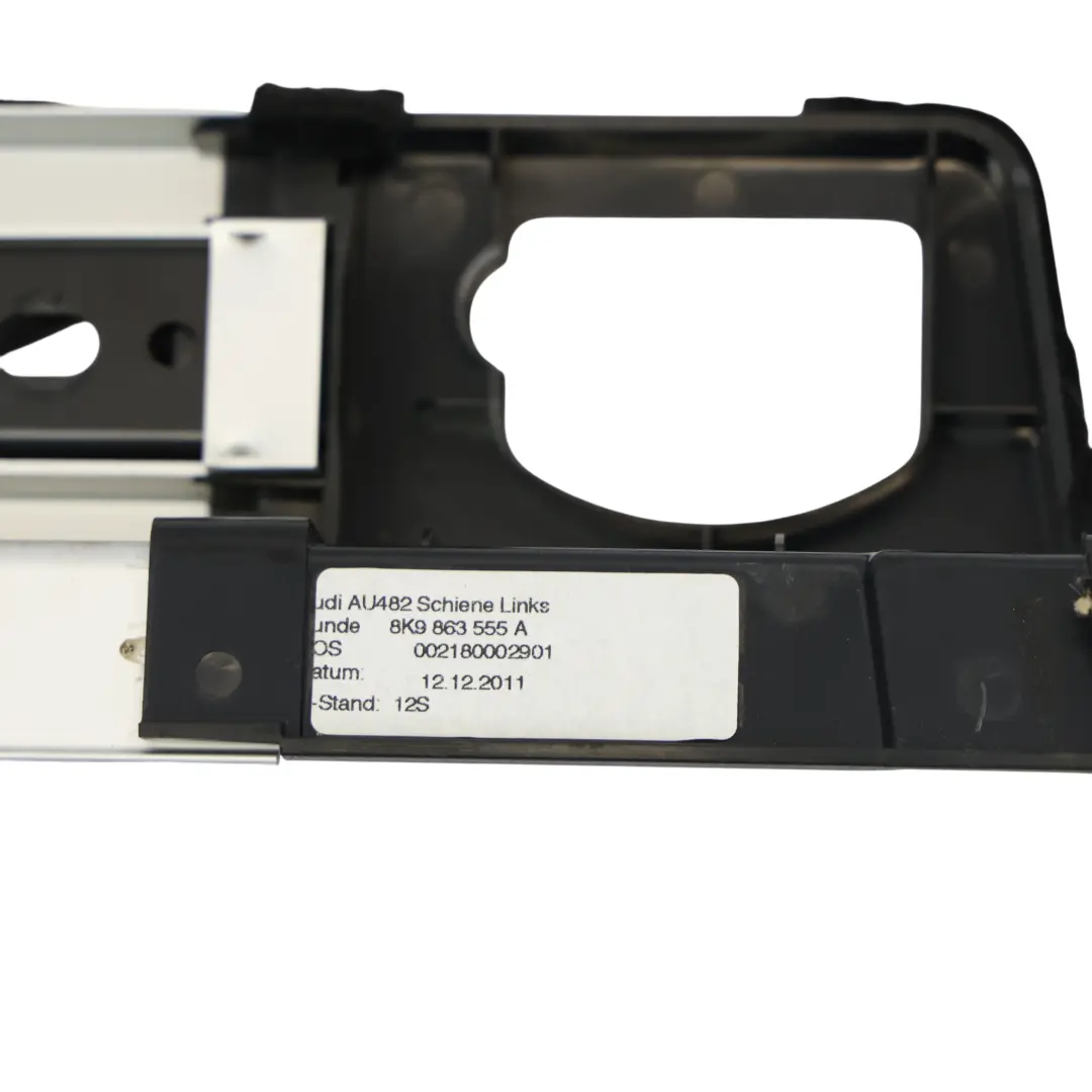 Audi A4 B8 Rail De Fixation Gauche Pour Coffre À Bagages Réf - SKU 8K9863555A - Numéro de pièce 8K9863555A