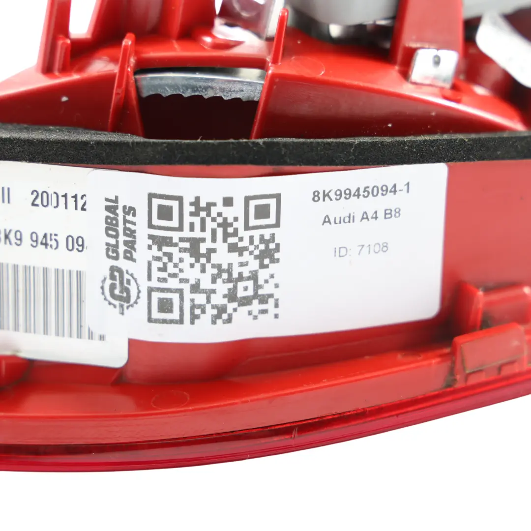 Rücklicht Hinten Rechts Lampe Heckklappe für Audi A4 B8 Avant mit Teilenummer 8K9945094 Audi A4 B8 Avant Rücklicht Hinten Rechts Lampe Heckklappe - SKU 8K9945094-1 - Teilenummer 8K9945094