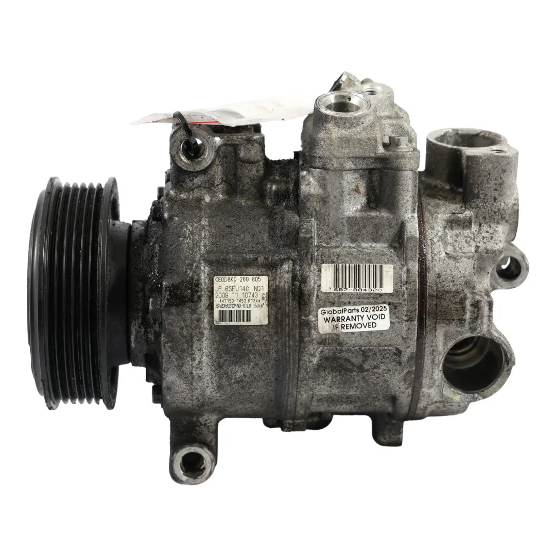 Bomba Aire Acondicionado Compresor Clima para Audi A4 B8 A5 8T 2.0 TFSI con número de pieza 8KD260805 Audi A4 B8 A5 8T 2.0 TFSI Bomba Aire Acondicionado Compresor Clima - SKU 8KD260805 - Número de pieza 8KD260805