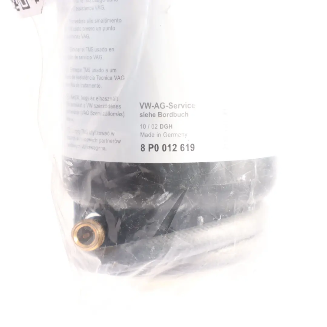 Pompa Gonfiaggio Pneumatici Compressore Contenitore per Audi TT 8J con numero di parte 8P0012619 Audi TT 8J Pompa Gonfiaggio Pneumatici Compressore Contenitore - SKU 8P0012619 - Numero di parte 8P0012619