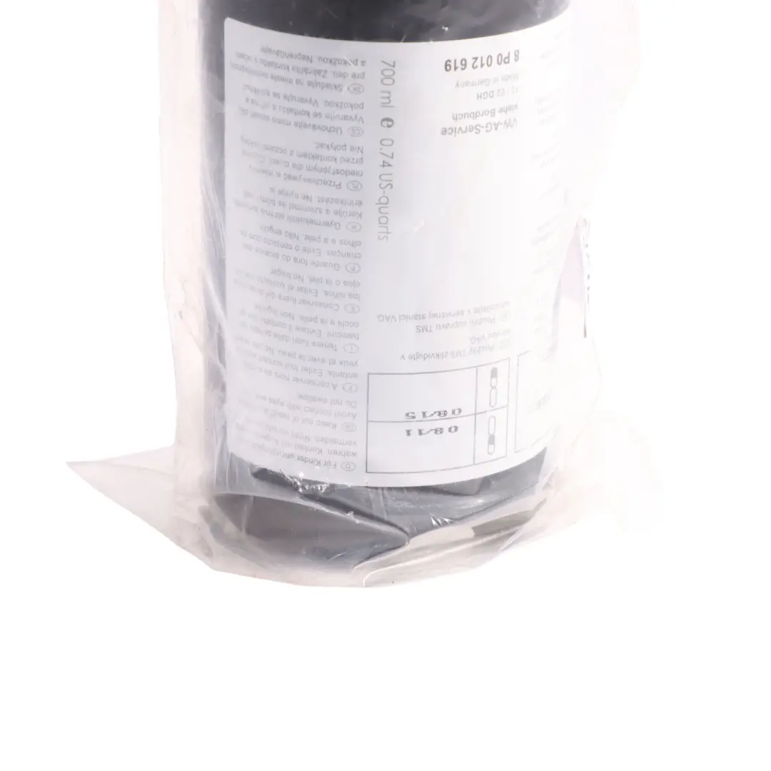 Tyre Inflation Air Pump Compressor Sealant Container to Audi TT 8J with Part number 8P0012619 Audi TT 8J Tyre Inflation Air Pump Compressor Sealant Container - SKU 8P0012619 - Part number 8P0012619