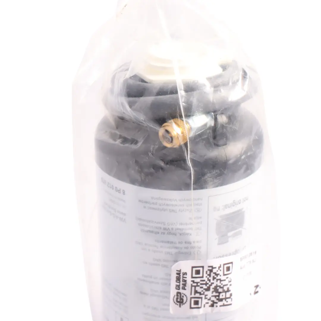 Tyre Inflation Air Pump Compressor Sealant Container to Audi TT 8J with Part number 8P0012619 Audi TT 8J Tyre Inflation Air Pump Compressor Sealant Container - SKU 8P0012619 - Part number 8P0012619