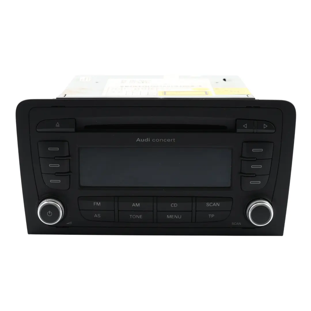Audi A3 8P Multimedia Stereo Sat Nav CD Player Radio Head Unit - SKU 8P0057186SX - Part number 8P0057186SX