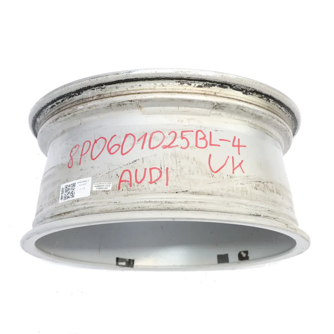 Audi A3 8P Silver Wheel Alloy Rim 17" 7,5J ET:56 Star Spoke - SKU 8P0601025BL-4 - Part number 8P0601025BL