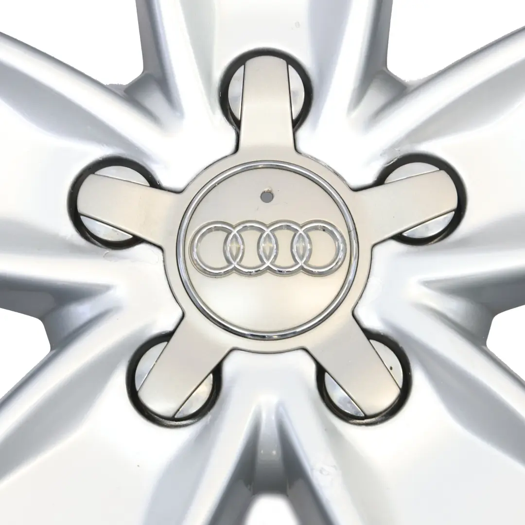 Audi A3 8P Silver Wheel Alloy Rim 17" 7,5J ET:56 Star Spoke - SKU 8P0601025BL-4 - Part number 8P0601025BL