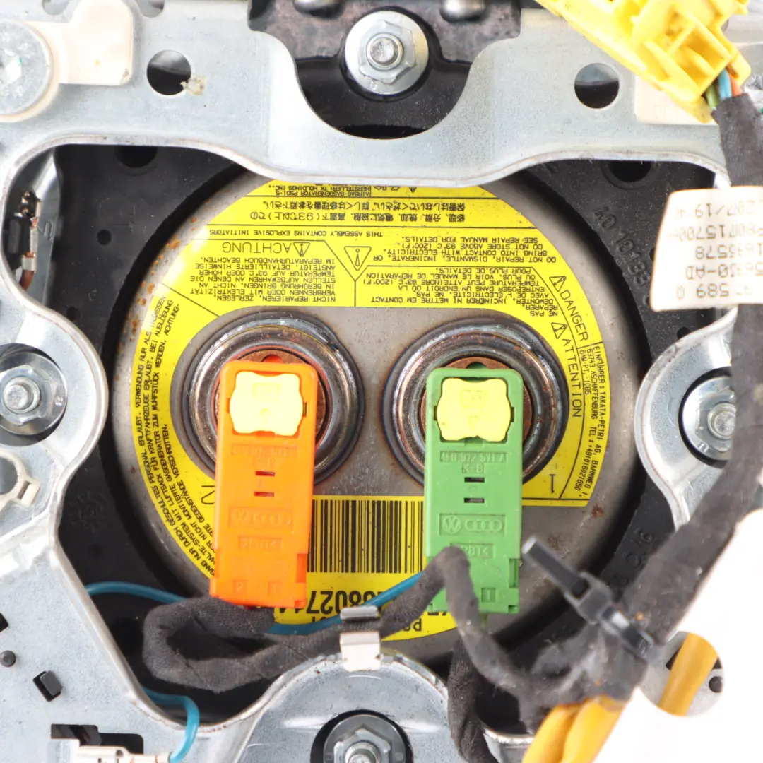 Steering Wheel Air Module Safety Bag Unit to Audi A3 8P with Part number 8P0880201AK Audi A3 8P Steering Wheel Air Module Safety Bag Unit - SKU 8P0880201AK-1 - Part number 8P0880201AK