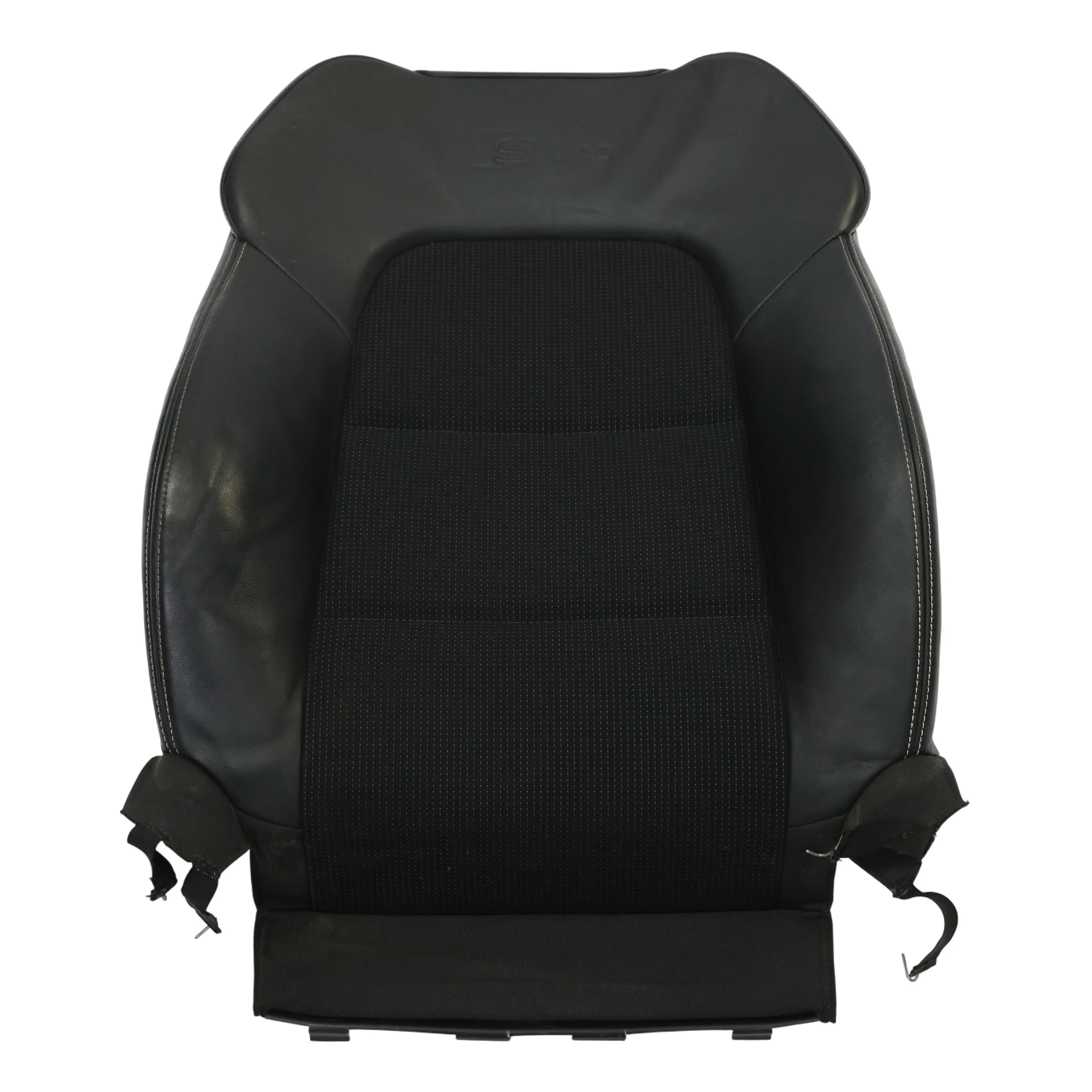 Audi A3 8P Front Back Rest Backrest Cover Cloth S Line Right O/S 8P0881806CT