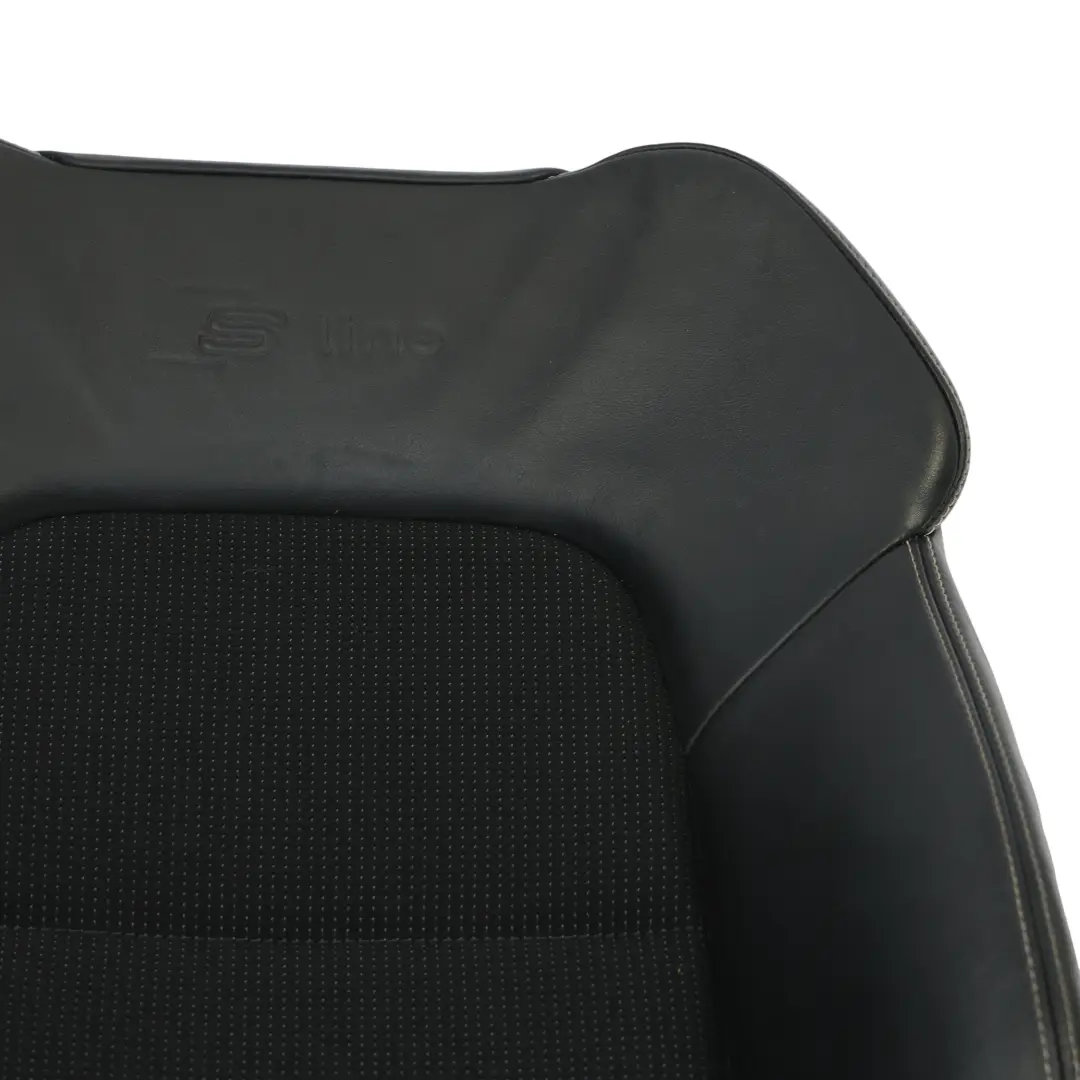 Respaldo Delantero Funda Respaldo Tela S Line Derecha para Audi A3 8P con número de pieza 8P0881806CT Audi A3 8P Respaldo Delantero Funda Respaldo Tela S Line Derecha - SKU 8P0881806CT - Número de pieza 8P0881806CT