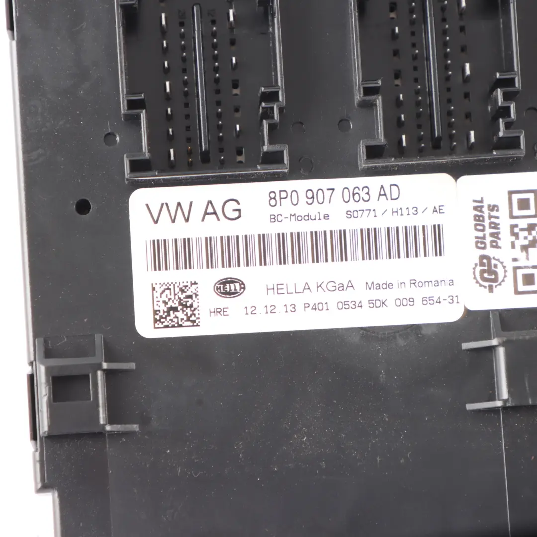 Audi TT 8J Body Comfort Control BCM Module Unit ECU - SKU 8P0907063AD - Part number 8P0907063AD
