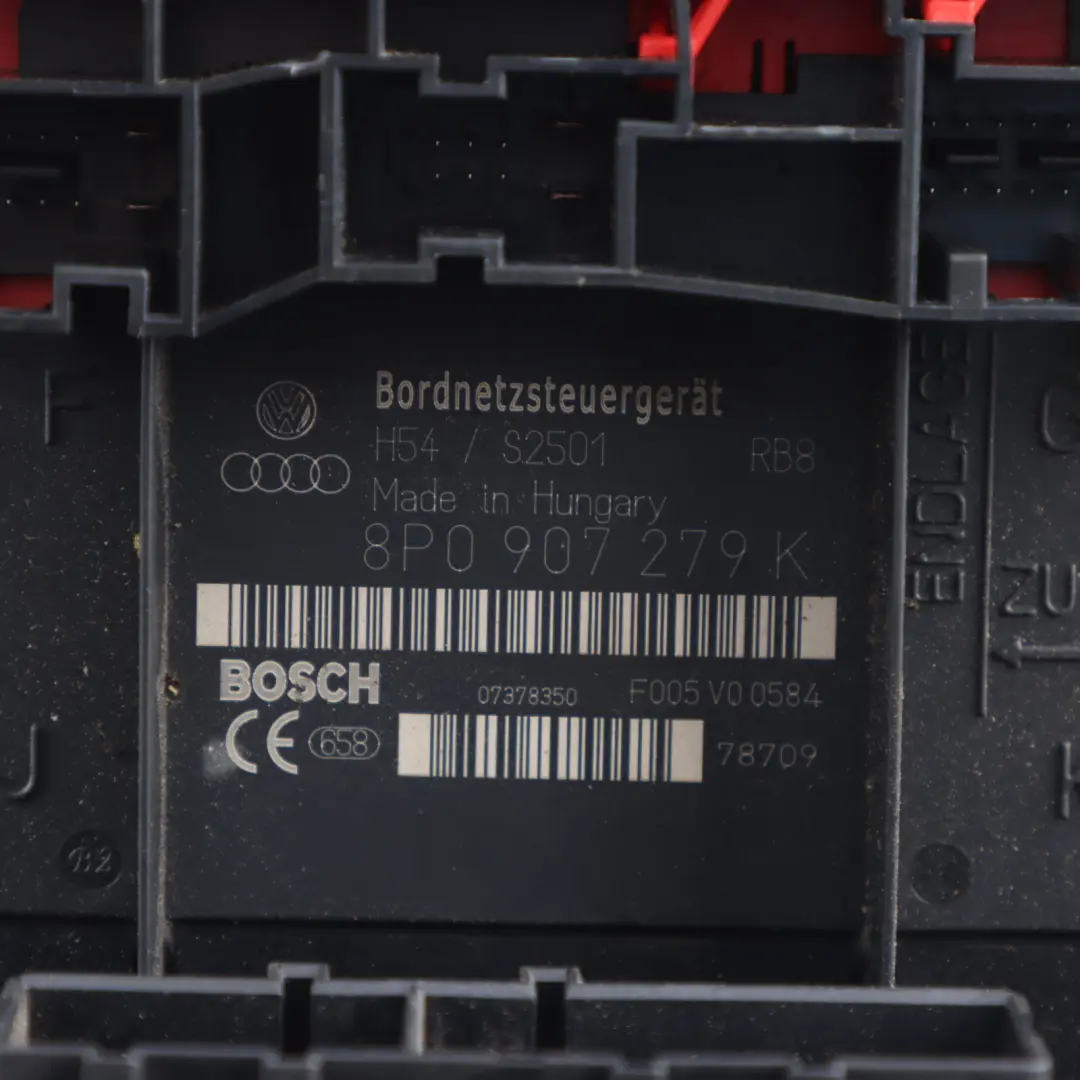 Body Control Module Unit ECU to Audi A3 8P BCM with Part number 8P0907279K Audi A3 8P BCM Body Control Module Unit ECU - SKU 8P0907279K - Part number 8P0907279K