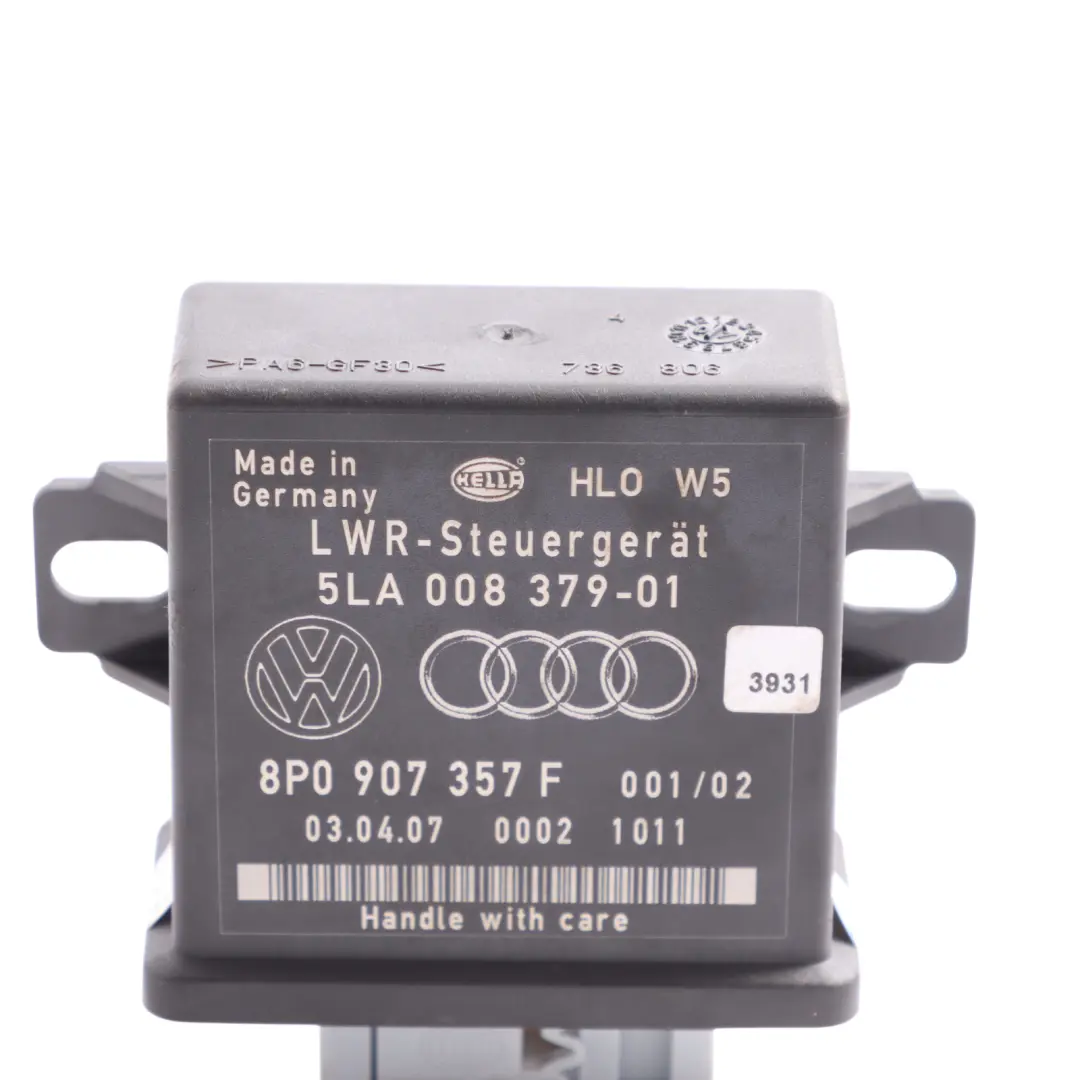 Faro Lampada Range Control Unit Modulo ECU per Audi S4 B7 con numero di parte 8P0907357F Audi S4 B7 Faro Lampada Range Control Unit Modulo ECU - SKU 8P0907357F - Numero di parte 8P0907357F