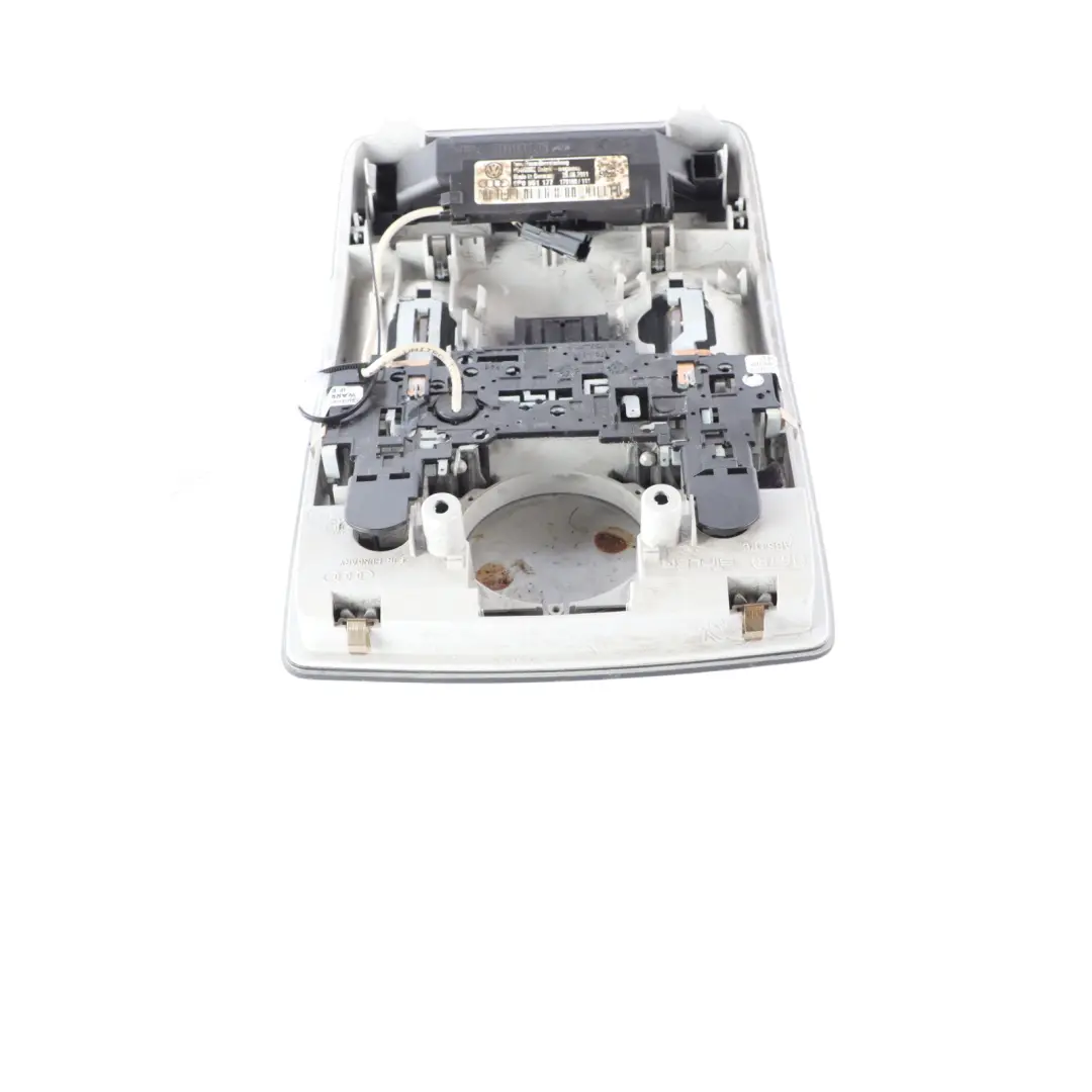 Audi A3 8P Front Roof Light Interior Reading Lamp Switch Panel Black - SKU 8P0947135D-1 - Part number 8P0947135D