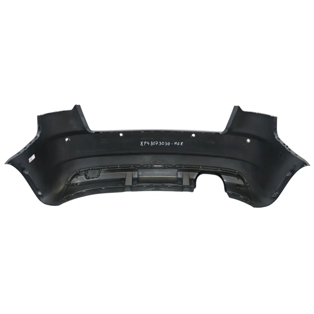 Sportback Rear Bumper Trim Panel Meteor Grey Pearl Metallic - Z7H to Audi A3 8P with Part number 8P4807303G Audi A3 8P Sportback Rear Bumper Trim Panel Meteor Grey Pearl Metallic - Z7H - SKU 8P4807303G-MGR - Part number 8P4807303G