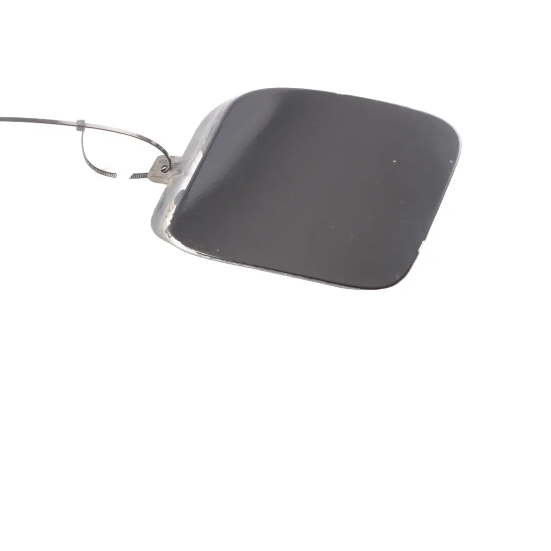 Bumper Flap Towing Eye Hook Cover Phantom Black - Z9Y to Audi A3 8P Rear with Part number 8P4807441 Audi A3 8P Rear Bumper Flap Towing Eye Hook Cover Phantom Black - Z9Y - SKU 8P4807441-PHB - Part number 8P4807441