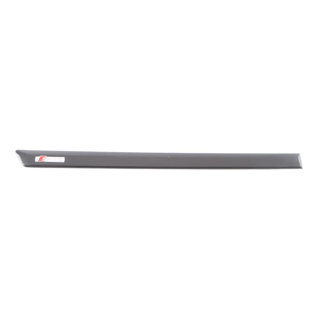 Door Sill Cover Moulding Strip Right O/S Phantom Black - Z9Y to Audi A3 S3 8P Rear with Part number 8P4853964A Audi A3 S3 8P Rear Door Sill Cover Moulding Strip Right O/S Phantom Black - Z9Y - SKU 8P4853964A-PHB - Part number 8P4853964A