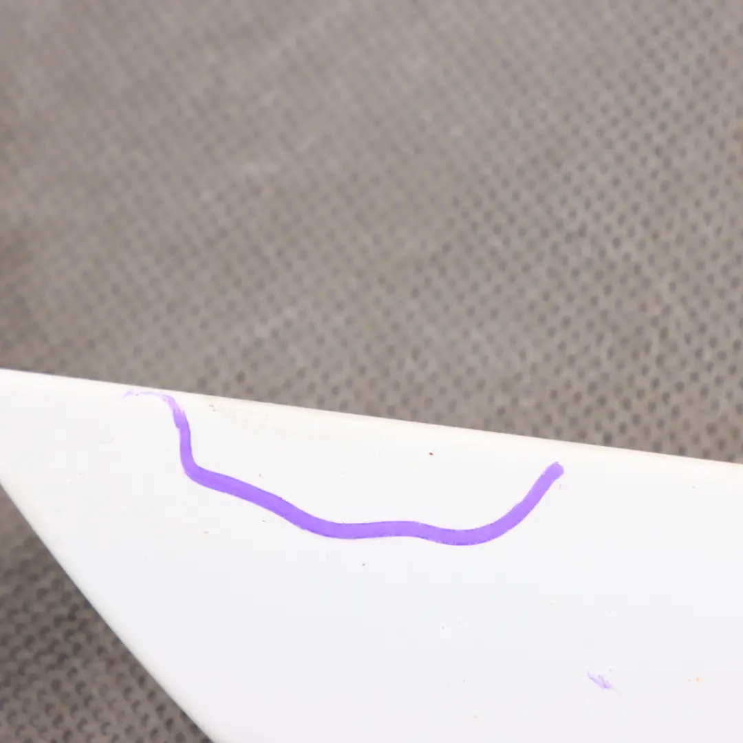 Baguette Moulure Porte Arrière Droite Blanc Ibis Y9C pour Audi A3 8P à propos du numéro de pièce 8P4853970F Audi A3 8P Baguette Moulure Porte Arrière Droite Blanc Ibis Y9C - SKU 8P4853970F-IWH - Numéro de pièce 8P4853970F