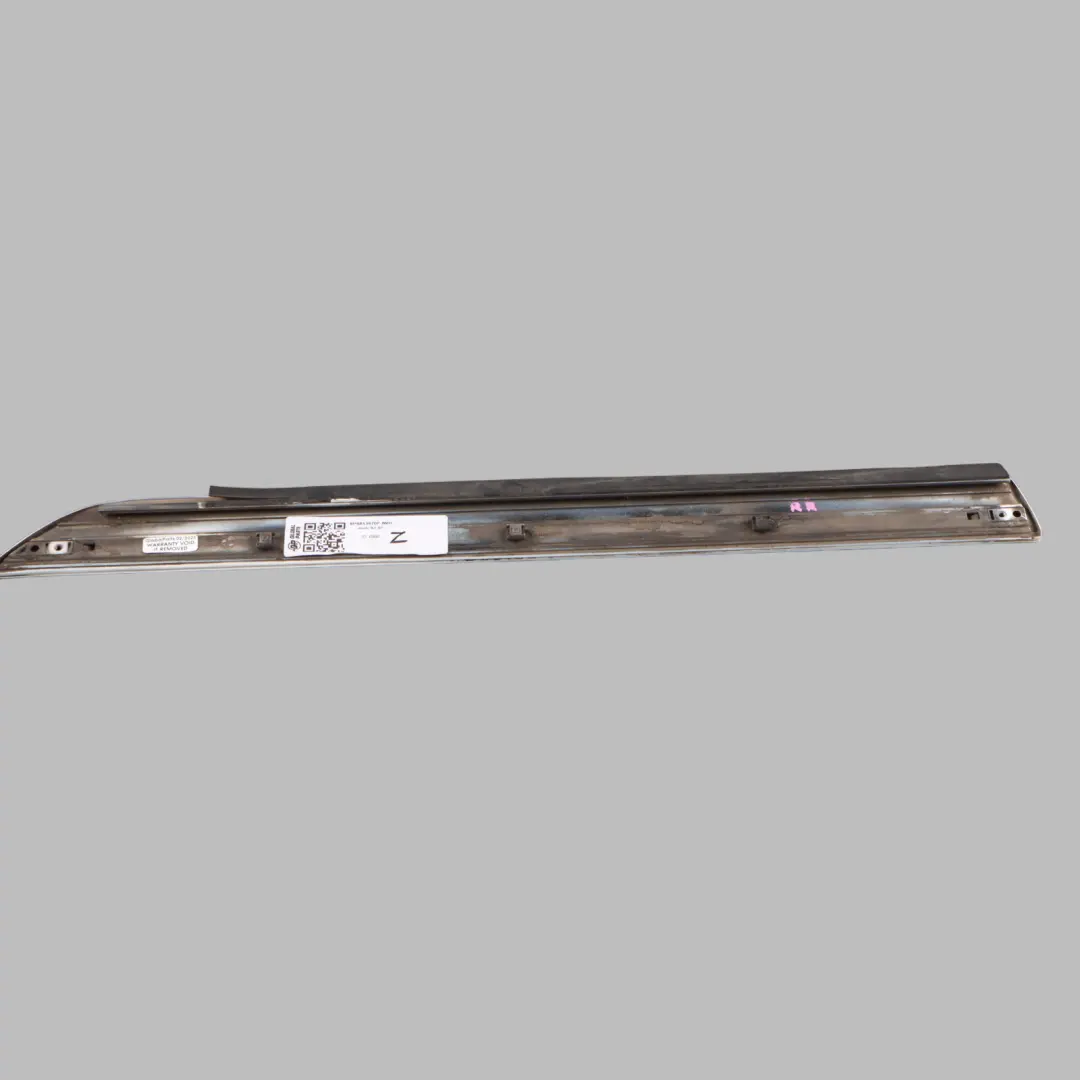 Audi A3 8P Door Trim Moulding Strip Rear Right O/S Ibis White - Y9C - SKU 8P4853970F-IWH - Part number 8P4853970F
