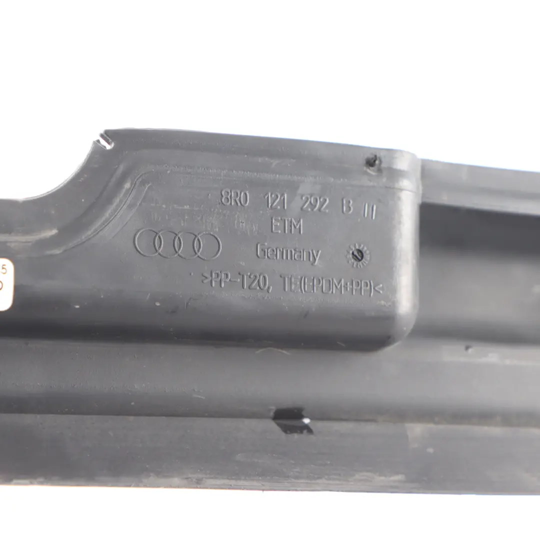 Audi Q5 8R Kühler Verkleidung Für Frontstoßstange Obere Abdeckung - SKU 8R0121292B - Teilenummer 8R0121292B