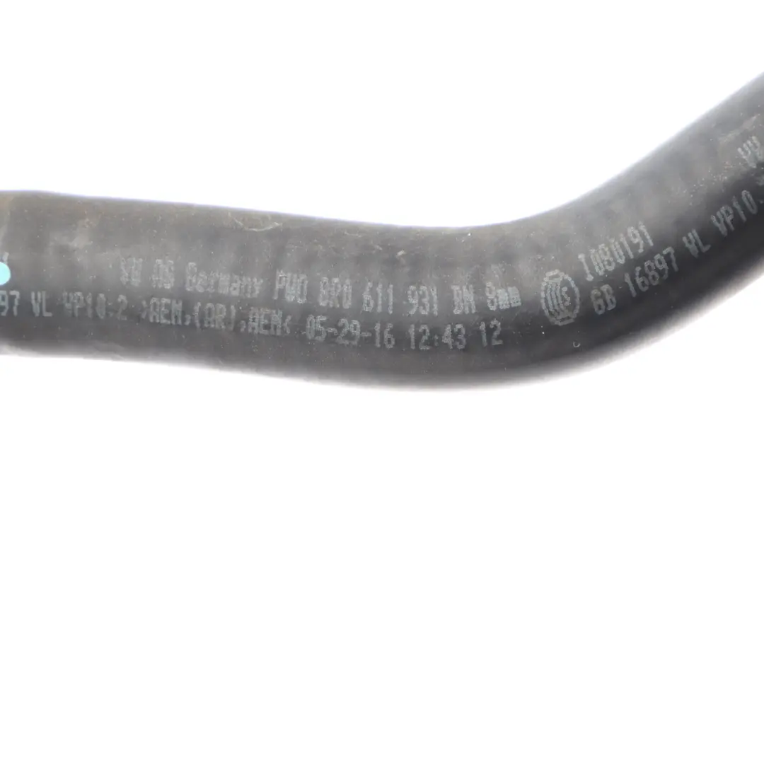 Vacuum Breather Pipe Vent Hose Line to Audi Q5 8R Diesel with Part number 8R0611931BN Audi Q5 8R Diesel Vacuum Breather Pipe Vent Hose Line - SKU 8R0611931BN - Part number 8R0611931BN