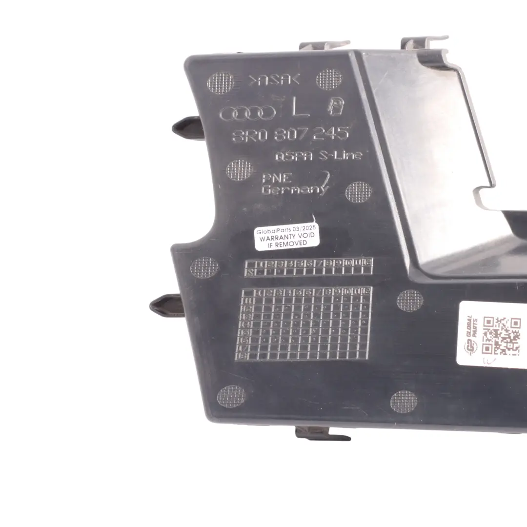 Audi Q5 8R Frontstoßstange Unterer Kühlergrill Abdeckplatte Links - SKU 8R0807245 - Teilenummer 8R0807245