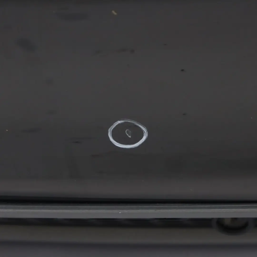 Bumper Trim Panel Covering Phantom Black - Z9Y to Audi Q5 8R Rear with Part number 8R0807303B Audi Q5 8R Rear Bumper Trim Panel Covering Phantom Black - Z9Y - SKU 8R0807303B-PHB - Part number 8R0807303B