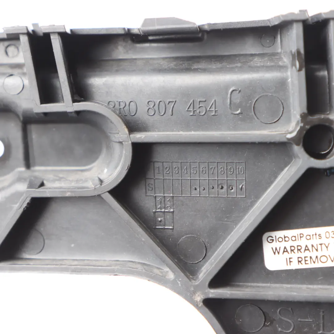 Audi Q5 8R Rear Bumper Bracket Mount Support Holder Right O/S - SKU 8R0807454C - Part number 8R0807454C