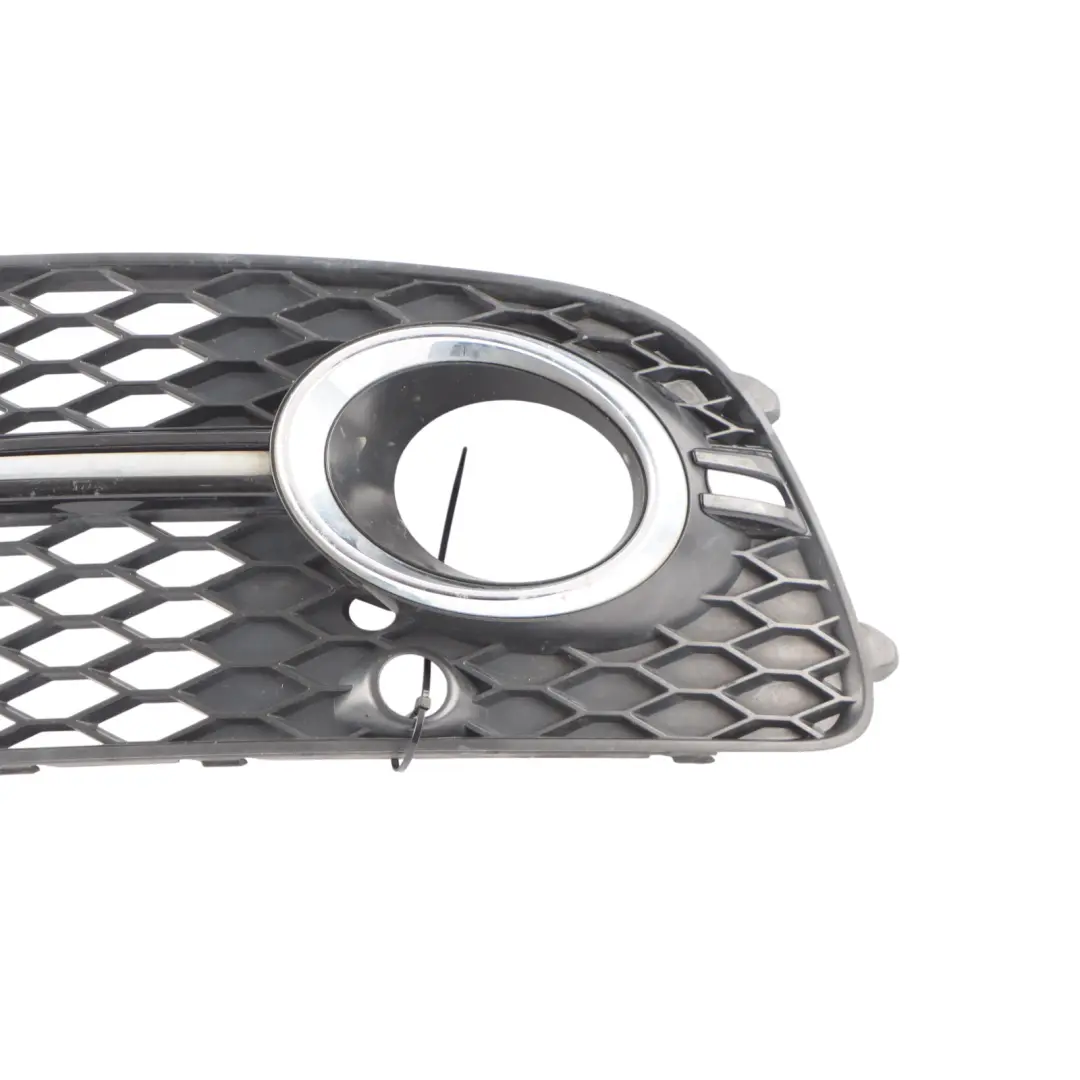 Fog Light Cover Front Bumper Left N/S Grid Grille Trim to Audi Q5 8R with Part number 8R0807681S Audi Q5 8R Fog Light Cover Front Bumper Left N/S Grid Grille Trim - SKU 8R0807681S - Part number 8R0807681S
