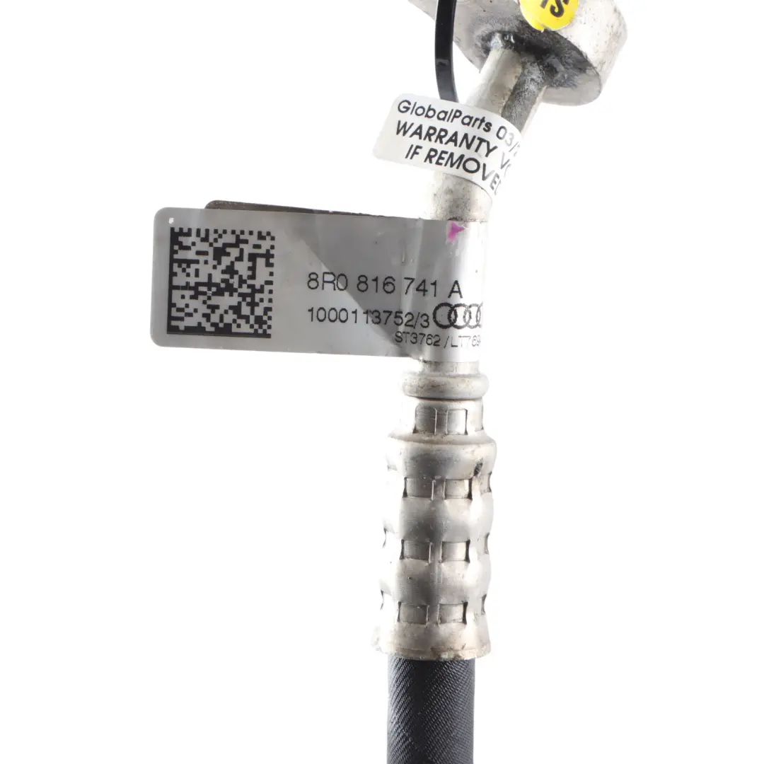 Klimaanlage A/C Schlauchleitung für Audi Q5 8R 2.0 TDI Diesel mit Teilenummer 8R0816741A Audi Q5 8R 2.0 TDI Diesel Klimaanlage A/C Schlauchleitung - SKU 8R0816741A - Teilenummer 8R0816741A