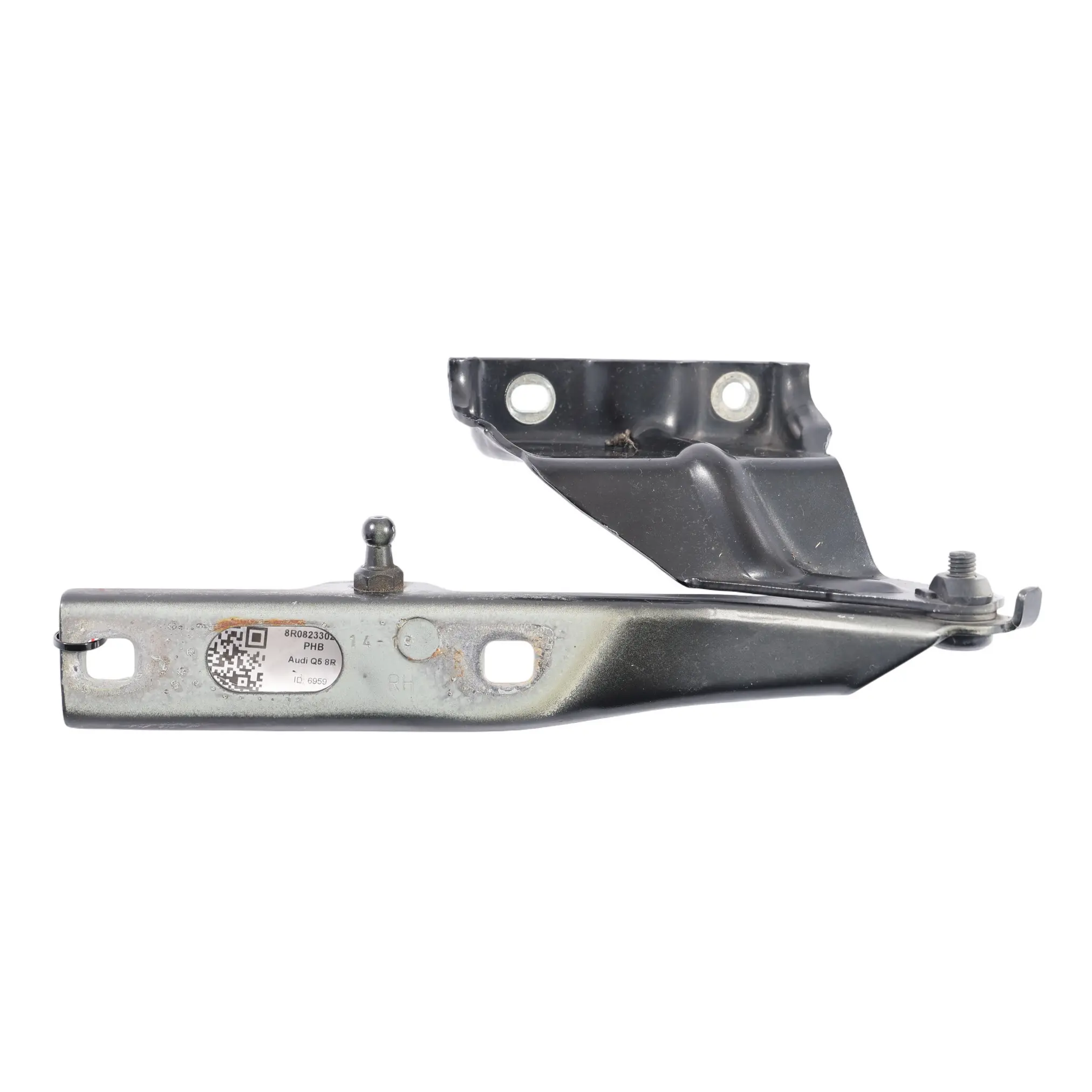 Audi Q5 8R Motor Hauben Scharnier Vorne Rechts Phantom Schwarz - Z9Y