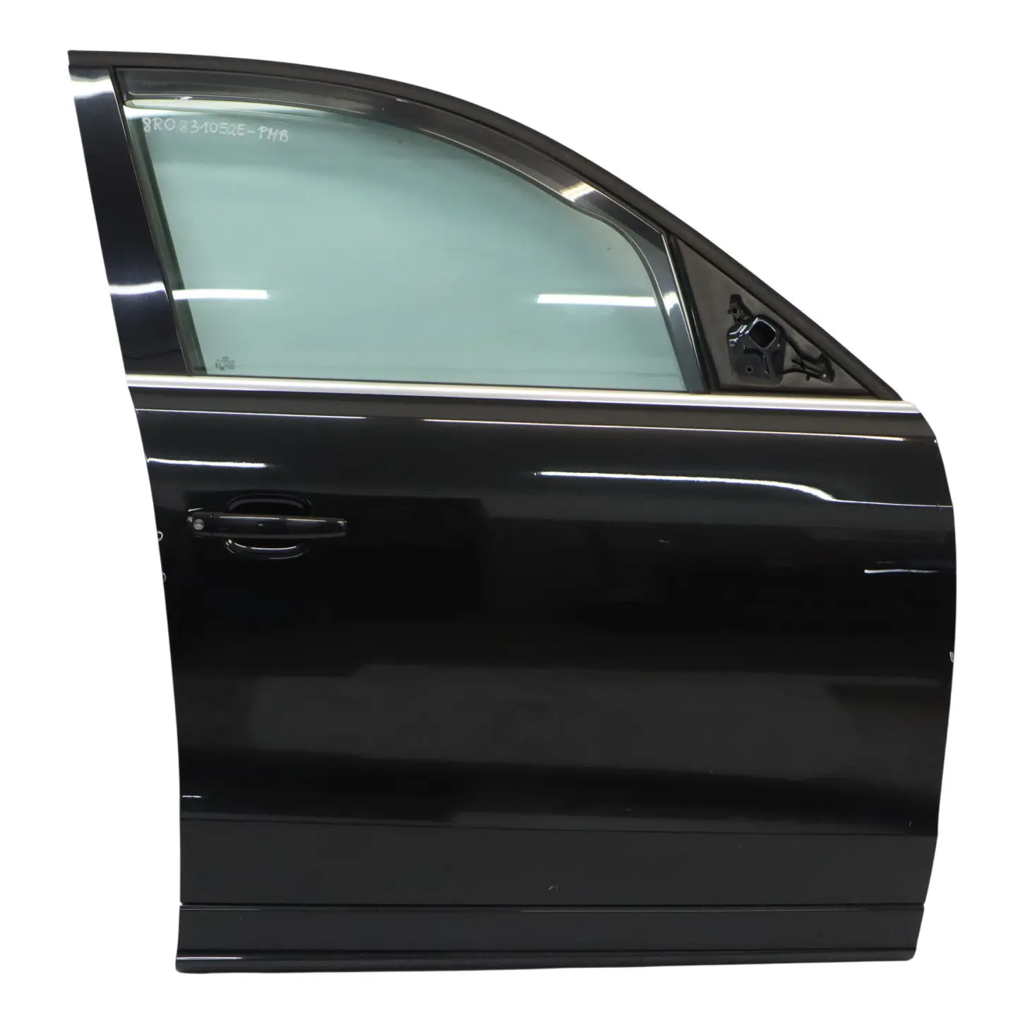Audi Q5 8R Door Front Right O/S Covering Panel Phantom Black - Z9Y