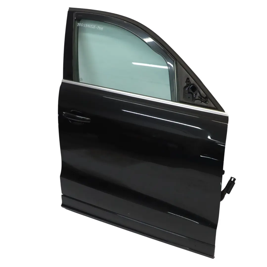 Audi Q5 8R Puerta Delantera Derecha Panel De Cubierta Phantom Black Negro - Z9Y - SKU 8R0831052E-PHB - Número de pieza 8R0831052E