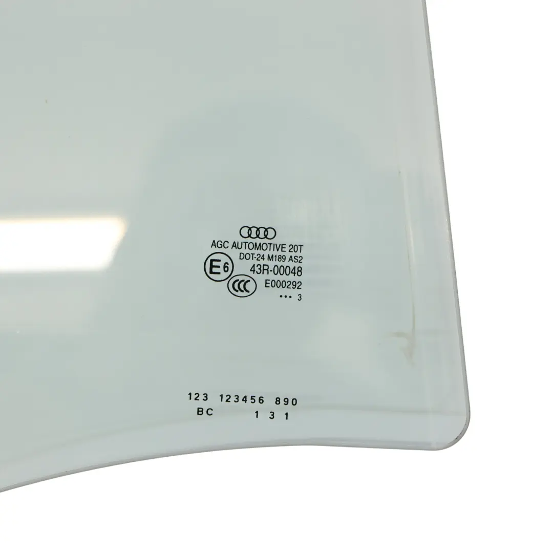 Audi Q5 8R Puerta Ventana Lateral Vidrio AS2 Trasero Derecho - SKU 8R0845206F - Número de pieza 8R0845206F