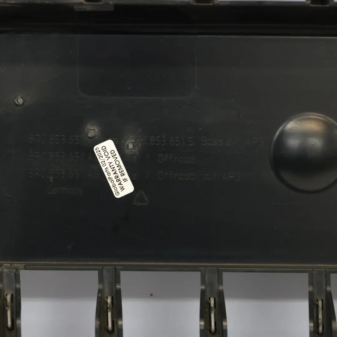 Paraurti Anteriore Griglia Superiore Pannello Radiatore per Audi Q5 8R con numero di parte 8R0853651AC Audi Q5 8R Paraurti Anteriore Griglia Superiore Pannello Radiatore - SKU 8R0853651AC - Numero di parte 8R0853651AC
