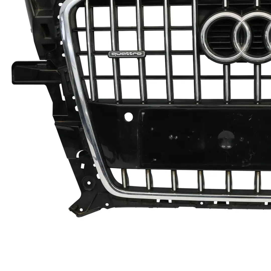 Paragolpes Delantero Rejilla Central Superior Radiador para Audi Q5 8R con número de pieza 8R0853651AC Audi Q5 8R Paragolpes Delantero Rejilla Central Superior Radiador - SKU 8R0853651AC - Número de pieza 8R0853651AC