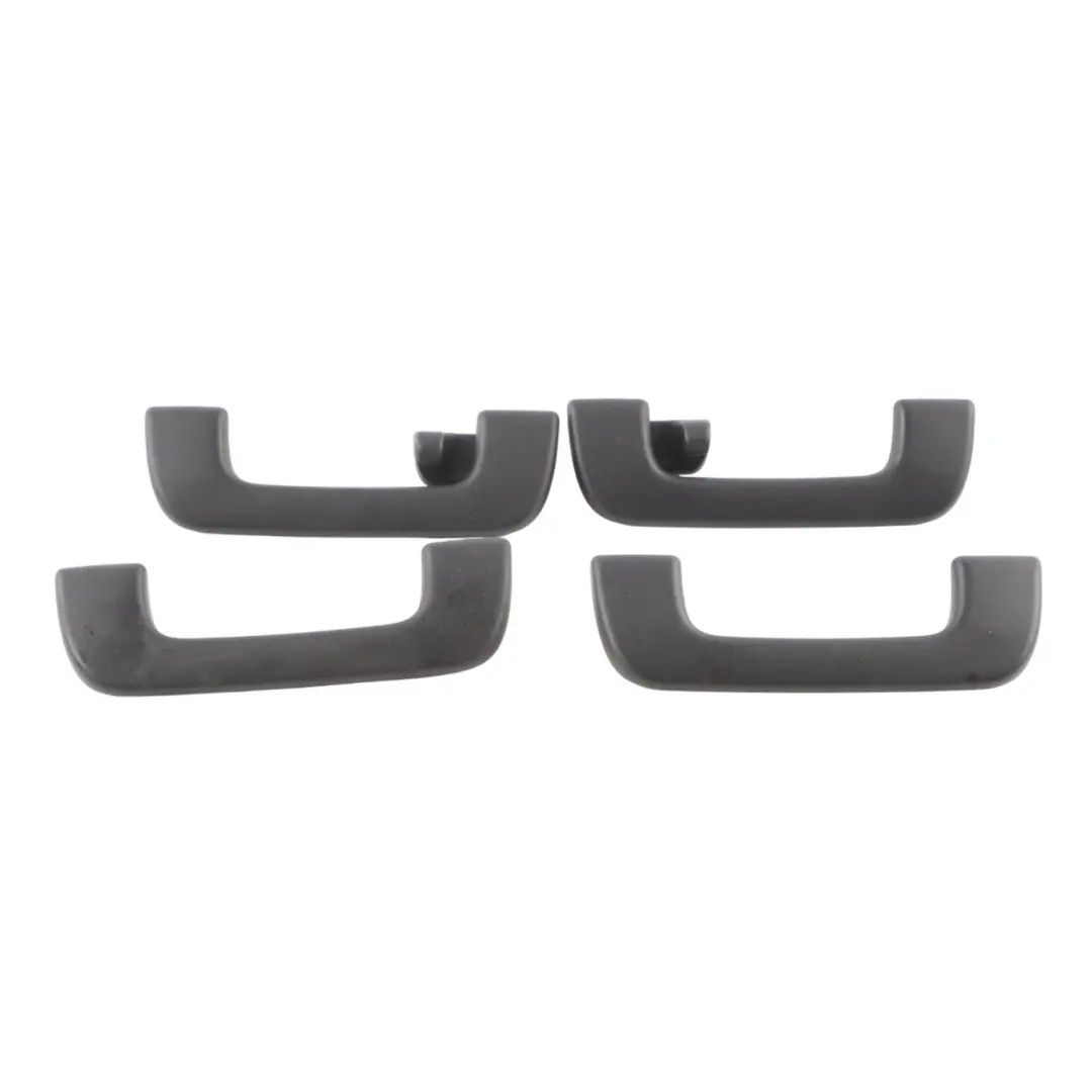 Audi A5 8T Roof Grab Front Rear Left Right N/O/S Interior Handle Black Set - SKU 8R0857607B - Part number 8R0857607B