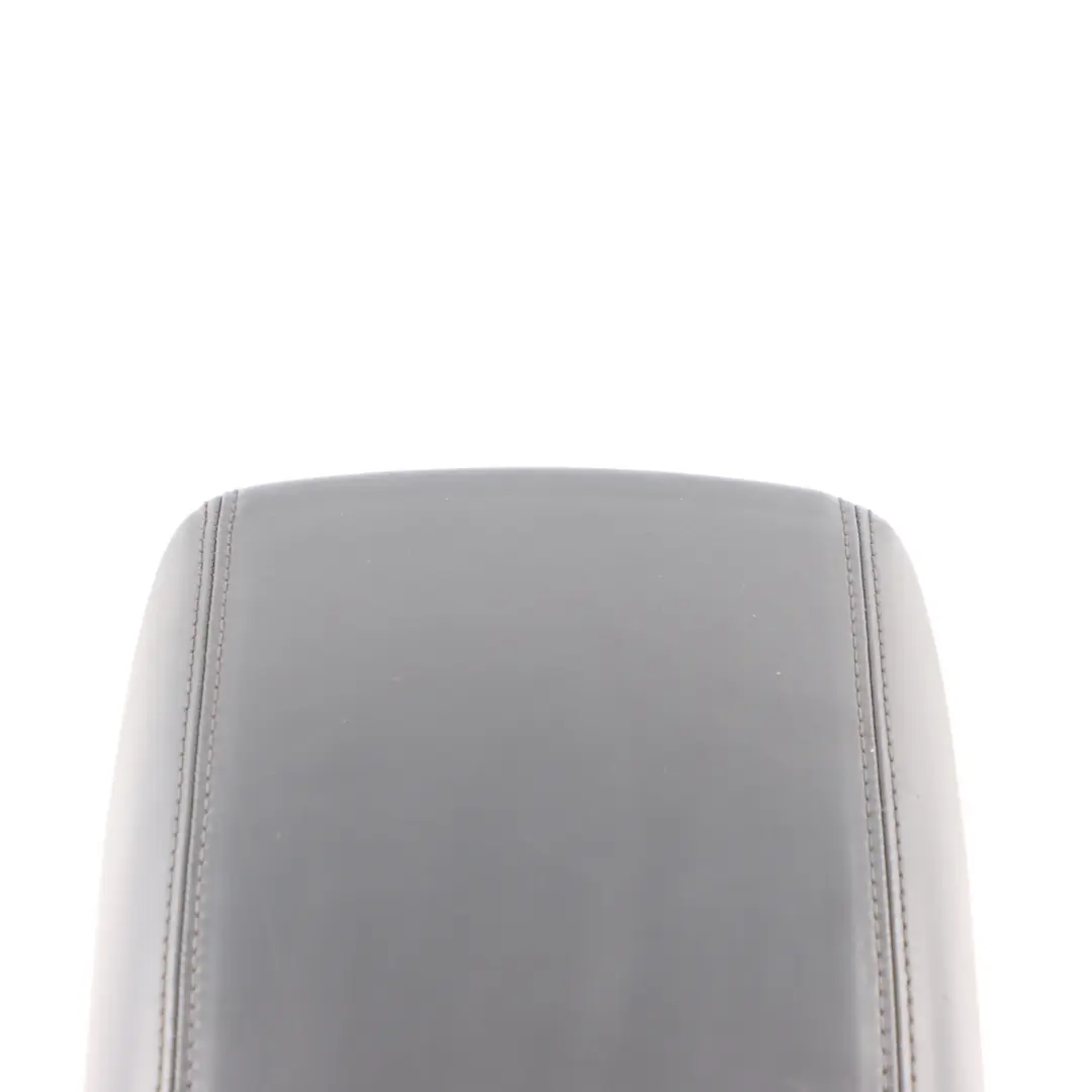 Audi Q5 8R Front Armrest Centre Console Arm Rest Cover Leather Black - SKU 8R0864207D - Part number 8R0864207D