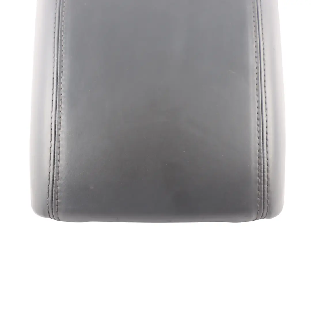 Audi Q5 8R Front Armrest Centre Console Arm Rest Cover Leather Black - SKU 8R0864207D - Part number 8R0864207D