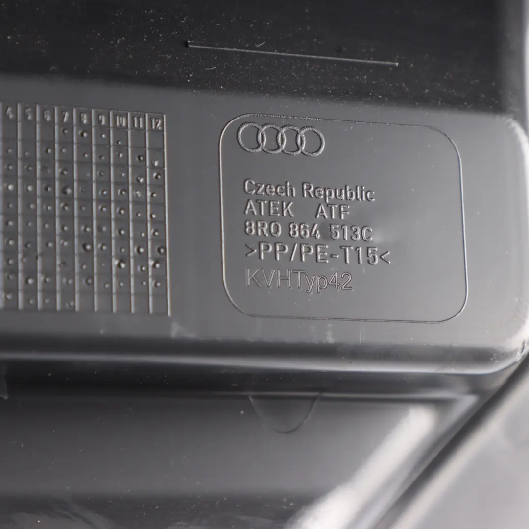 Kofferraumdeckel Heckschloss Verkleidung Abdeckung für Audi Q5 8R mit Teilenummer 8R0864483C Audi Q5 8R Kofferraumdeckel Heckschloss Verkleidung Abdeckung - SKU 8R0864483C - Teilenummer 8R0864483C