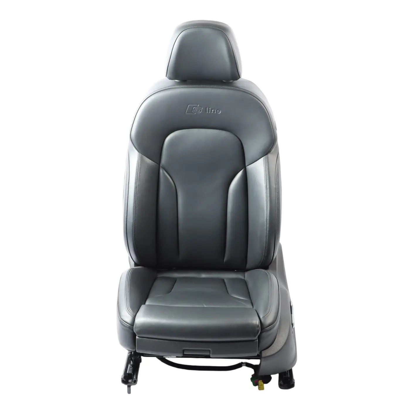 Audi Q5 8R Seat Front Left N/S Interior S-Line Heated Leather Soul Black