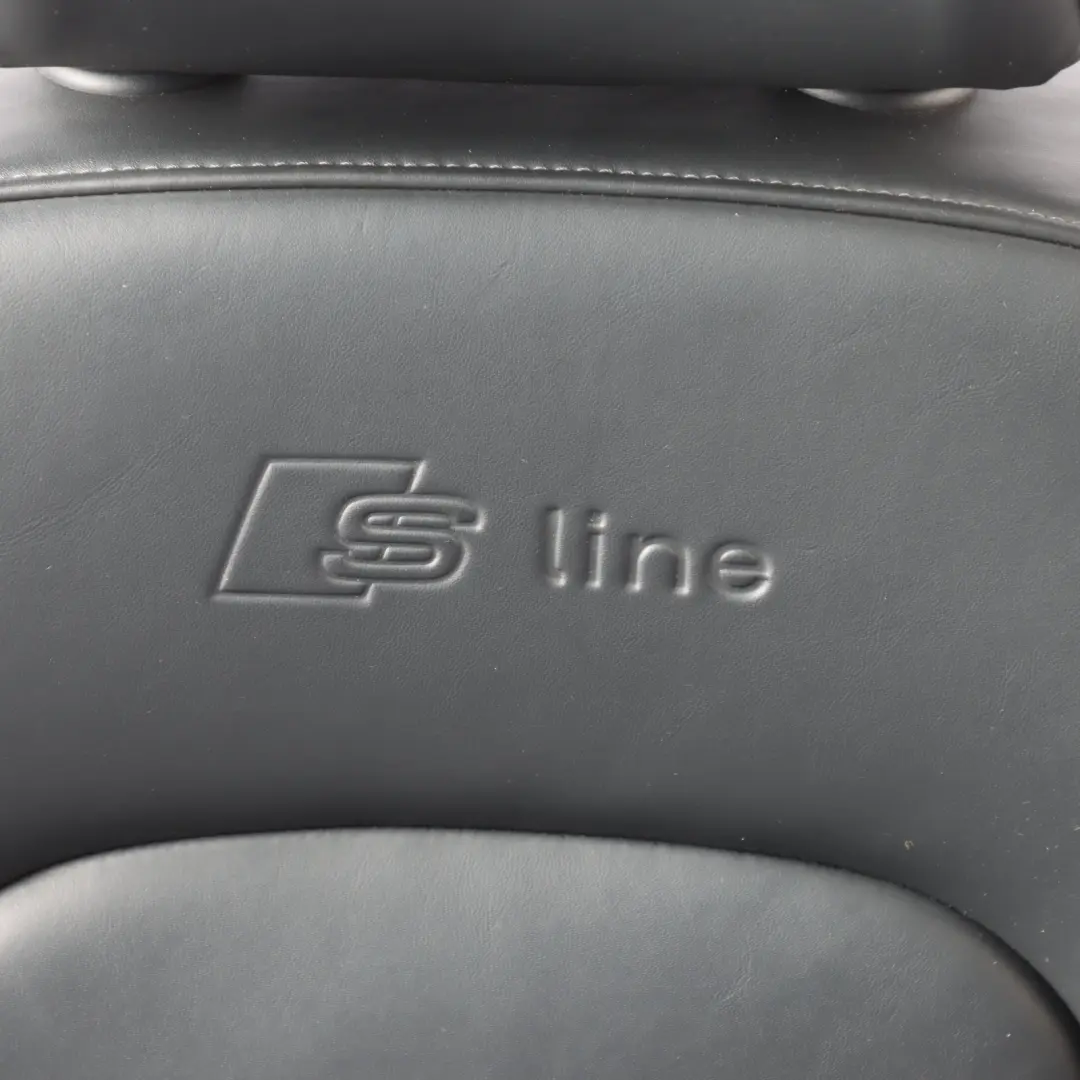 Front Left N/S Interior S-Line Heated Leather Soul Black to Audi Q5 8R Seat with Part number 8R0881805T Audi Q5 8R Seat Front Left N/S Interior S-Line Heated Leather Soul Black - SKU RHD-8R0881805T-2 - Part number 8R0881805T