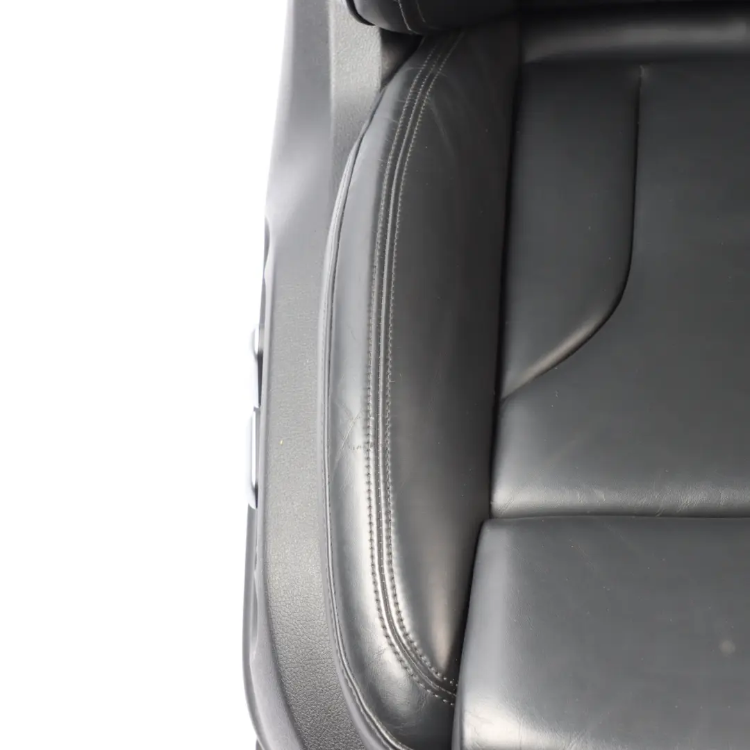 Audi Q5 8R Seat Front Right O/S Interior Memory S-Line Heated Leather Soul Black - SKU RHD-8R0881806T-2 - Part number 8R0881806T