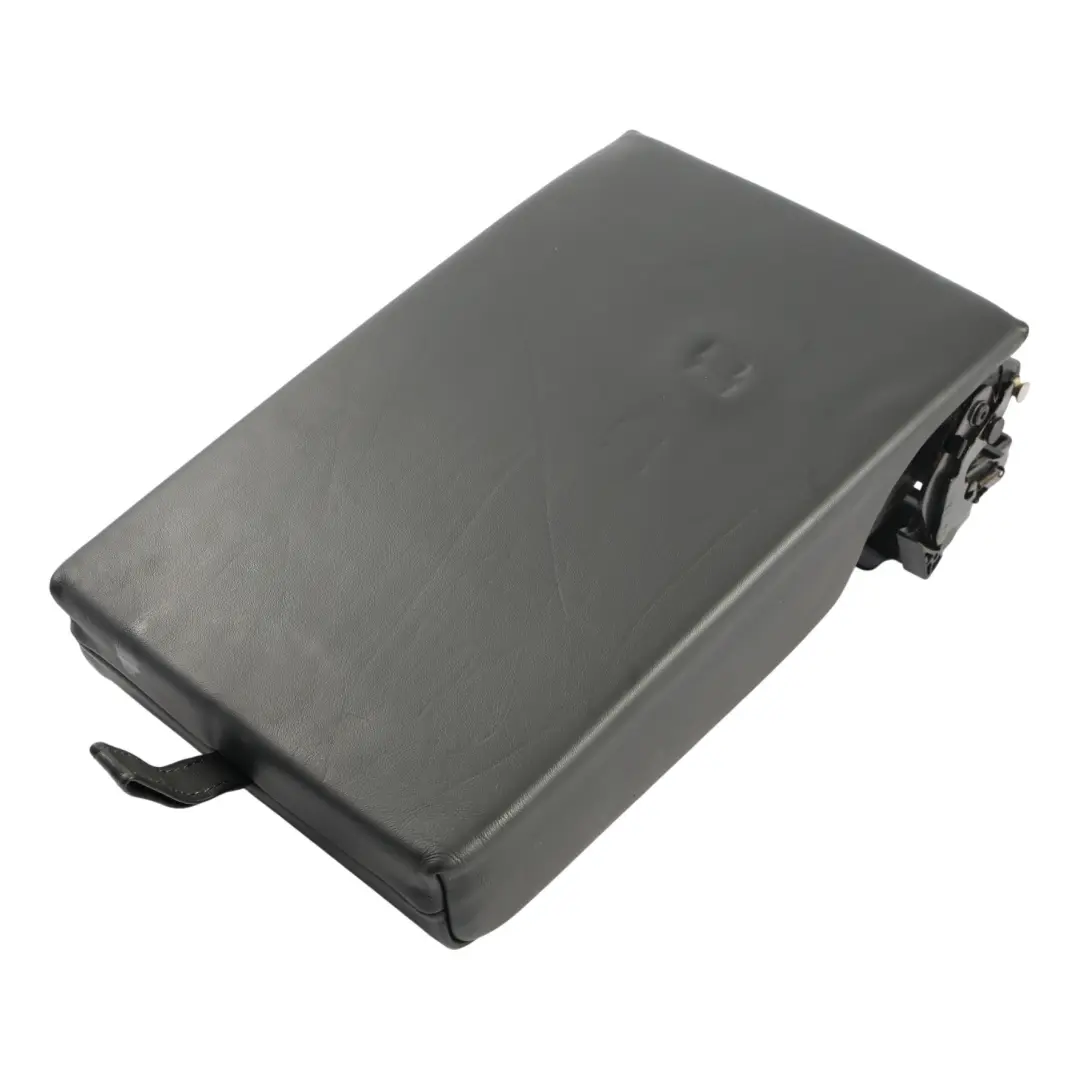 Audi Q5 8R Rear Seat Backrest Armrest Covering Leather Black - SKU 8R0885081E - Part number 8R0885081E