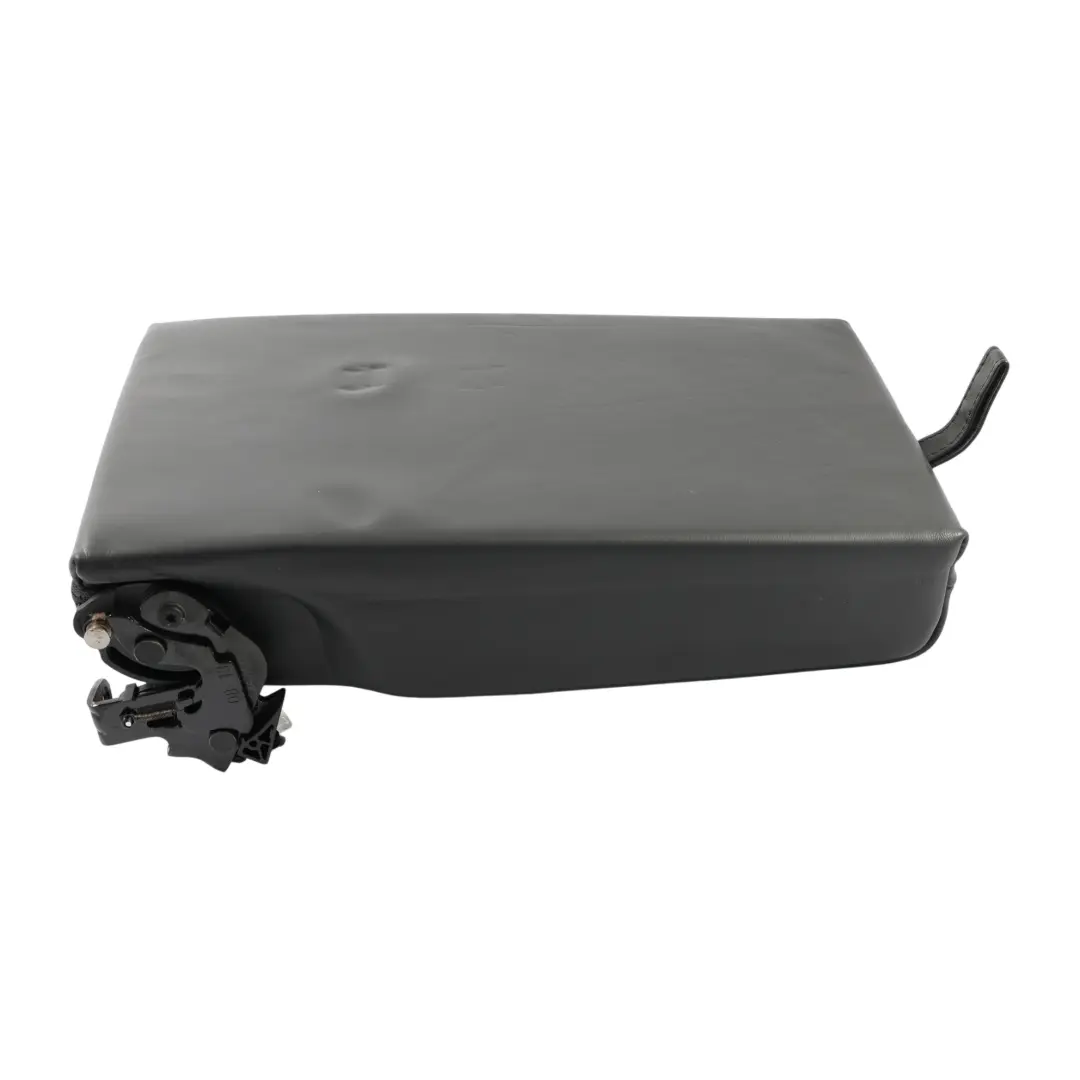 Audi Q5 8R Rear Seat Backrest Armrest Covering Leather Black - SKU 8R0885081E - Part number 8R0885081E