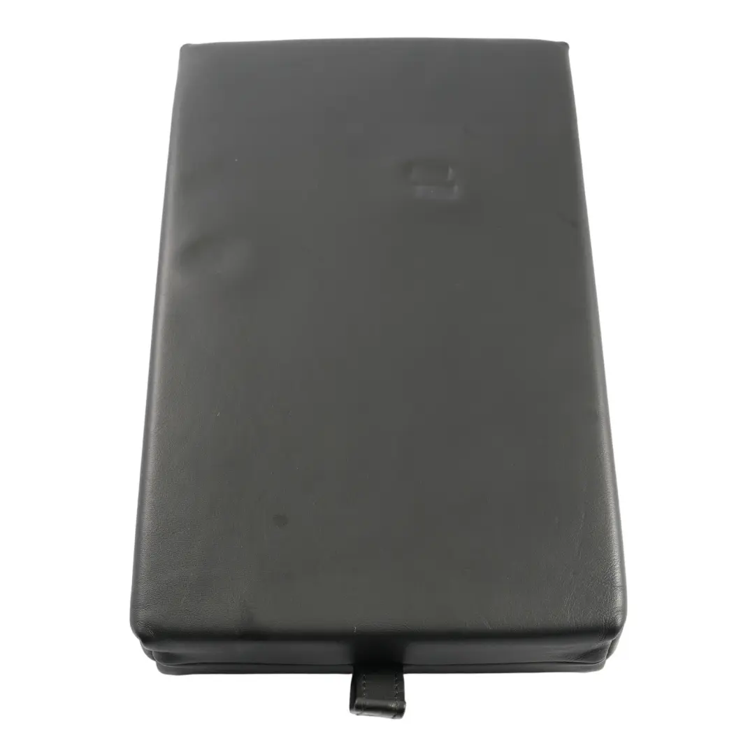Audi Q5 8R Rear Seat Backrest Armrest Covering Leather Black - SKU 8R0885081E - Part number 8R0885081E