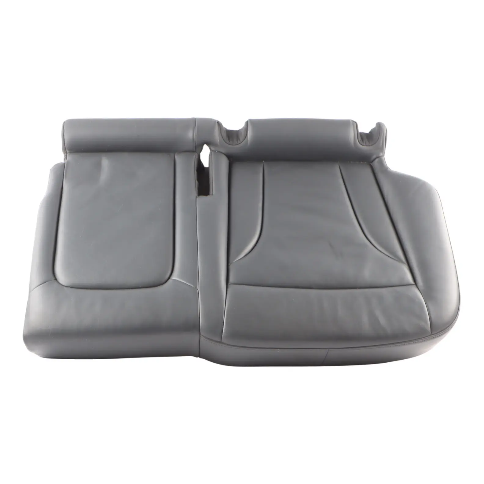 Audi Q5 8R Seat Bench Cushion Rear Left N/S Leather Black