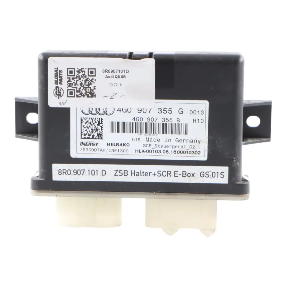 Adblue Dosing Module Control Unit to Audi Q5 8R 2.0 TDI Diesel with Part number 8R0907101D Audi Q5 8R 2.0 TDI Diesel Adblue Dosing Module Control Unit - SKU 8R0907101D - Part number 8R0907101D